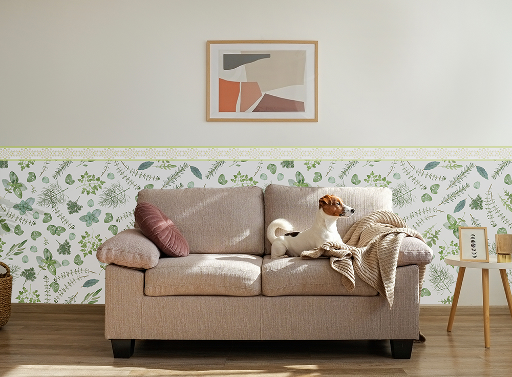 小花のリボン(OPT-0012)